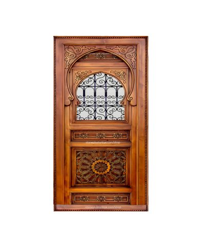 Ferforjeli Ahşap Ahır Kapısı