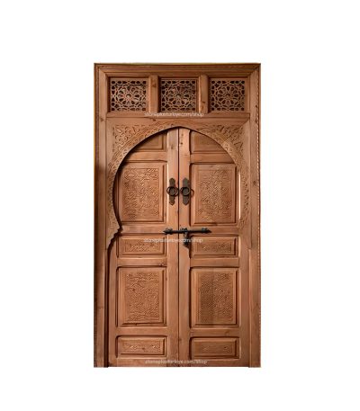 rustic mosque doors design