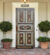 Motifli Ahşap Ahır Kapısı