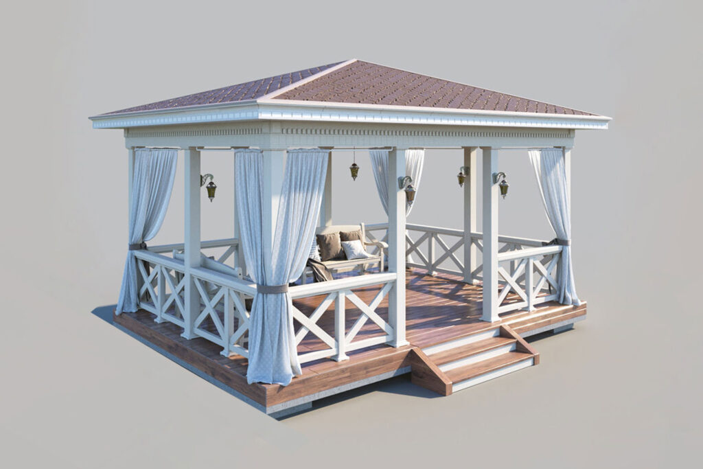 Modern Beyaz Kamelya