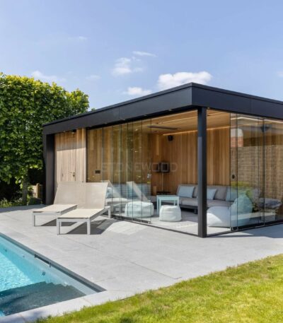 Modern Havuz Kenarı Çardak Modeli