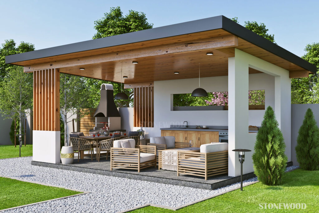 Modern Çardak Tasarımı