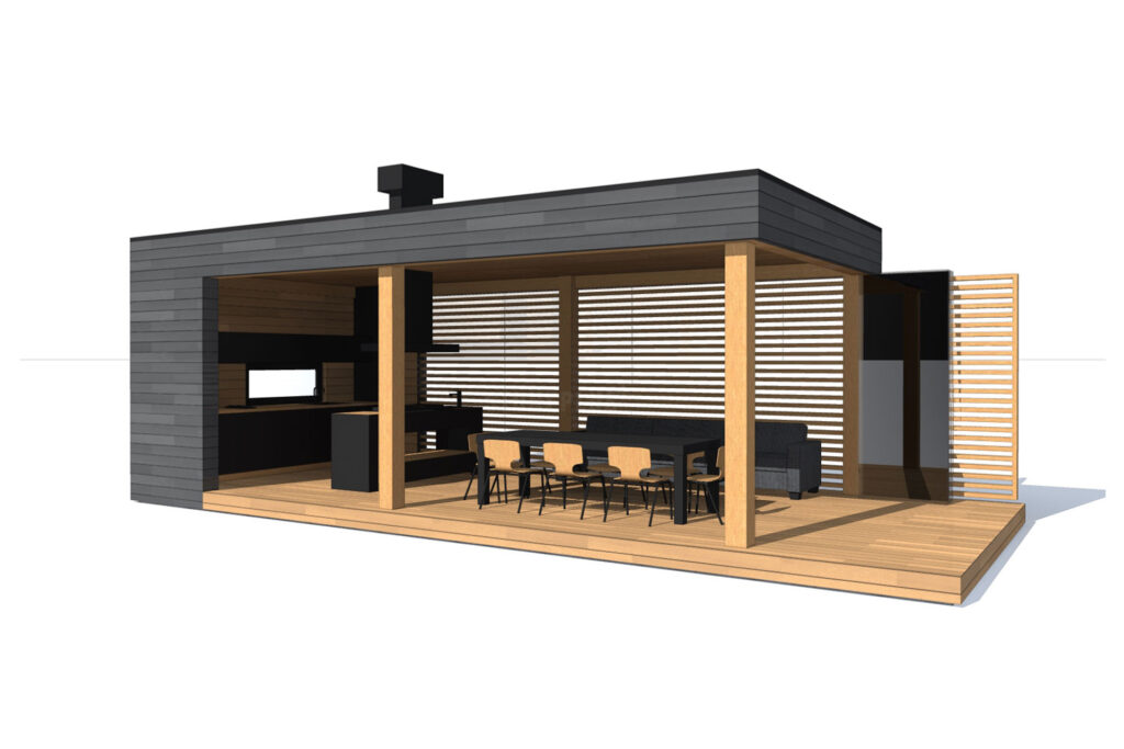 Modern Kış Bahçesi Çardak