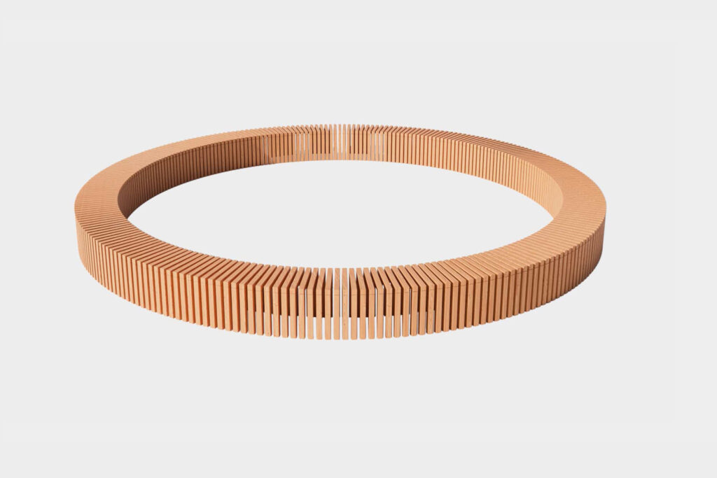 Yarıçaplı Dairesel Oturma Bankları