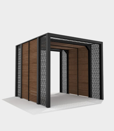 Antrasit gri pergola modeli