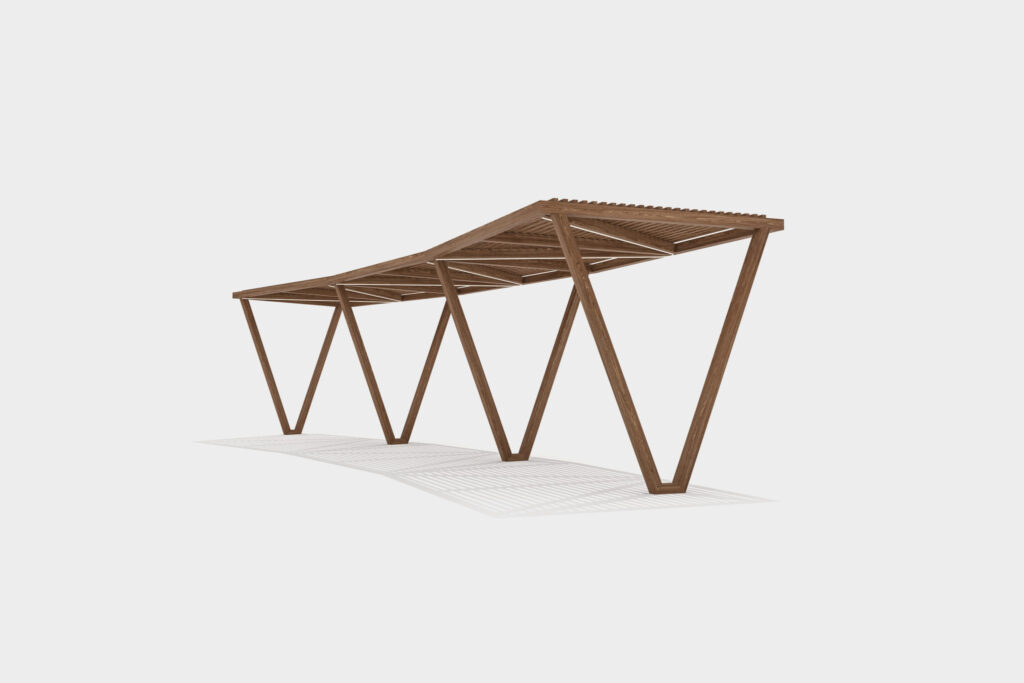 Aydınlatmalı Pergola Modeli