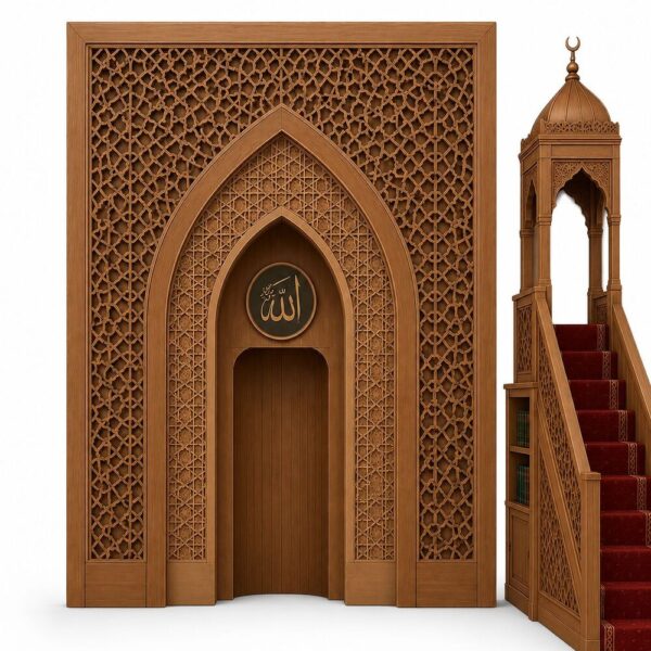 Mosque Interior Decoration Wood Products