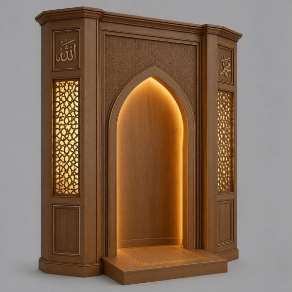 Modern Villa Prayer Room Design