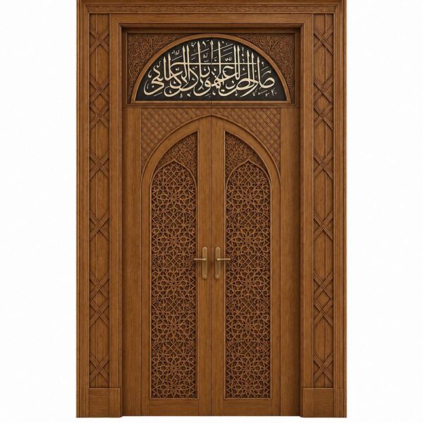 Oak Wooden Mosque Door