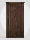 Çift Kanatlı Modern Ahşap Cami Kapısı – 150 cm