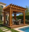 Ahşap Pergola Kamelya