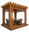 Ahşap Pergola Kamelya