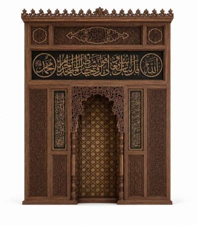 Ahşap Cami Mihrabı – WA-05