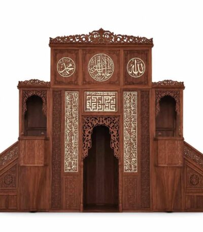 Ahşap Mihrap, Minber ve Kürsü Takımı – WA-01