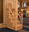 Motifli Ahşap Cami Kürsüsü ve Minberi