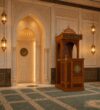Osmanlı Tarzı Kubbeli Ahşap Cami Minberi