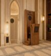 Duvar Panelli Modern Ahşap Cami Kürsüsü