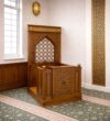 Ahşap Mihrap Kürsüsü – Oyma Desenli Cami ve Mescit Kürsüsü