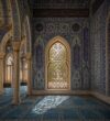 Kemer Formlu İslami Desenli Dekoratif Pencere Paneli