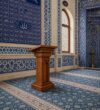 Ahşap Vaaz Kürsüsü – Sade Tasarımlı Cami ve Mescit Kürsüsü