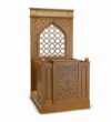 Ahşap Mihrap Kürsüsü – Oyma Desenli Cami ve Mescit Kürsüsü