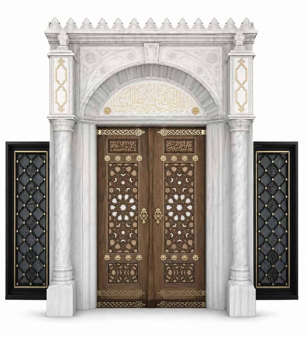Kündekâri Ahşap Kapı – KWD-02 Kündekâri Ahşap Kapı – KWD-02