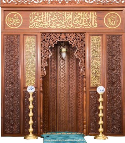Ahşap Cami Mihrabı – WA-07